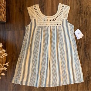 Rip Curl Mini Dress w/ Tribal Pattern